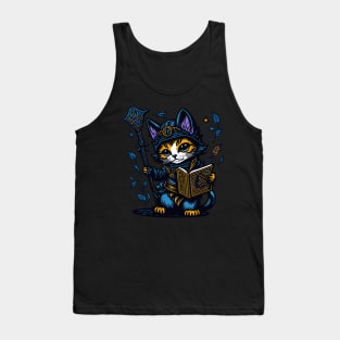 Kitten Wizard IV Tank Top